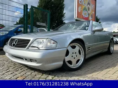 Gebraucht Mercedes SL320 AMG 224 PS (164 kW) 1998 Silber Cabrio