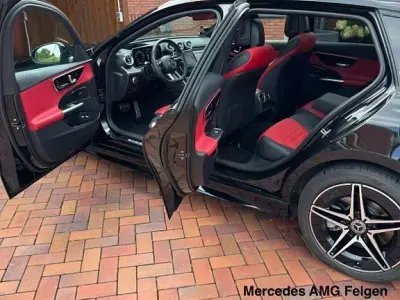 Używany Mercedes C300e AMG line 313 KM (230 kW) 2022 Czarny Sedan/Limuzyna