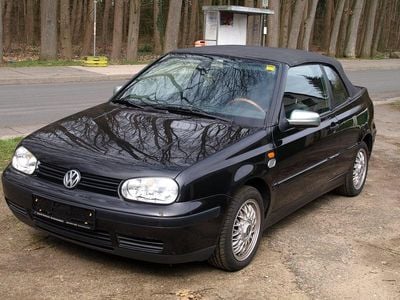 Gebraucht VW Golf Cabriolet Comfortline 75 PS (55 kW) 1998 Schwarz Cabrio