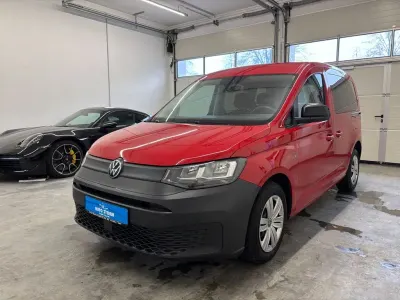 Gebraucht VW Caddy 122 PS (89 kW) 2021 Kirschrot Van / Kleinbus