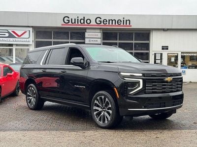 Neu Chevrolet Suburban 426 PS (313 kW) 2025 Schwarz SUV