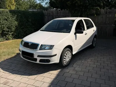 Gebraucht Skoda Fabia 54 PS (39 kW) 2005 Weiß Kleinwagen