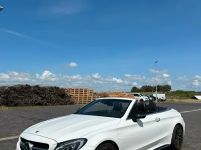 Gebraucht Mercedes C63 AMG AMG 476 PS (350 kW) 2018 Weiß Cabrio