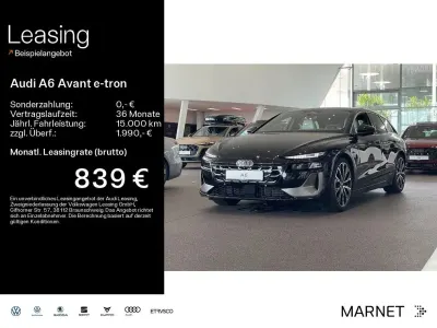 Neu Audi A6 e-tron Performance 269 kW (367 PS) 2026 Mythosschwarz metallic Kombi