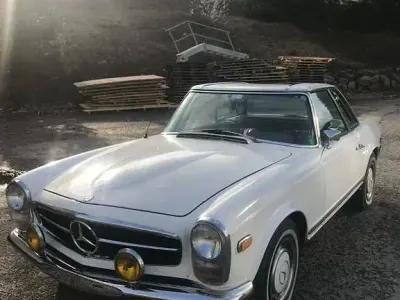 Gebraucht Mercedes 250 150 PS (110 kW) 1967 Weiß Cabrio