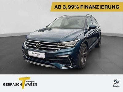 Blau Gebraucht 2022 VW Tiguan R-line SUV | 29.880 € (Guter Preis)