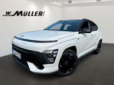 Gebraucht Hyundai Kona N Line 160 kW (218 PS) 2025 Serenity white / abyss black SUV