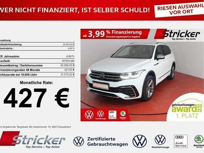 Gebraucht VW Tiguan Allspace R-line 190 PS (139 kW) 2022 Pure white SUV