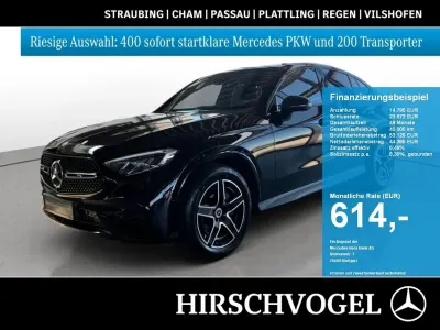 Begagnad Mercedes GLC220 AMG line 197 HK (144 kW) 2025 Svart Sportkupé