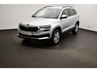 Gebraucht Skoda Karoq Selection 150 PS (110 kW) 2024 Brilliantsilber metallic (metallic) SUV