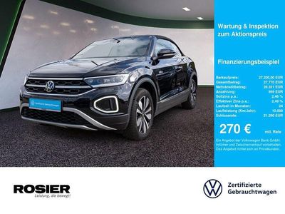 Usata VW T-Roc Cabriolet Goal 116 CV (85 kW) 2025 Nero Cabrio
