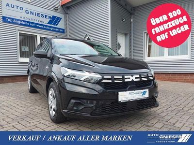 Usata Dacia Sandero Essentiel 91 CV (66 kW) 2023 Nero Utilitaria