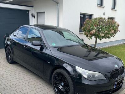 gebraucht BMW 530 i - Scheckheft gepflegt, schwarz & neuer TÜV