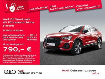 Gebraucht Audi Q3 Sportback S-Line 193 PS (141 kW) 2025 Rot SUV