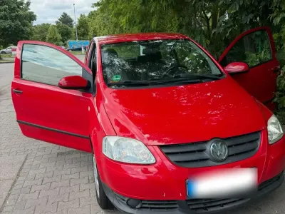 Gebraucht VW Fox 75 PS (55 kW) 2006 Rot Kleinwagen