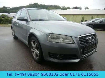 Brugt Audi A3 Ambition 102 HK (75 kW) 2008 Grå Hatchback