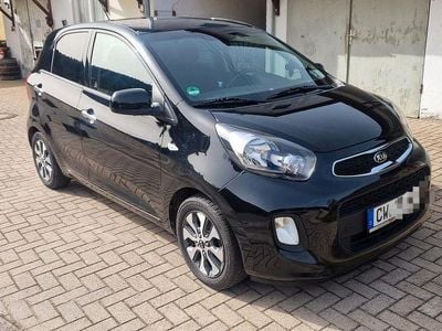 Gebraucht Kia Picanto DREAM-TEAM Edition 67 PS (49 kW) 2016 Schwarz Kleinwagen