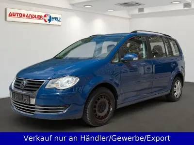 Gebraucht VW Touran 140 PS (102 kW) 2008 Blau Van / Kleinbus