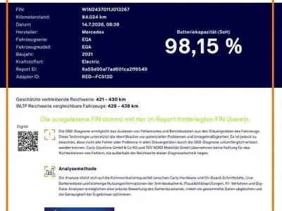 Gebraucht Mercedes EQA250 139 kW (190 PS) 2021 Nachtschwarz uni SUV