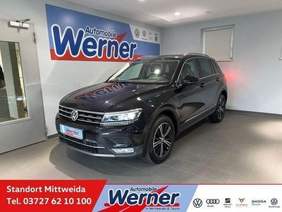 Gebraucht VW Tiguan Highline 190 PS (139 kW) 2016 Schwarz SUV