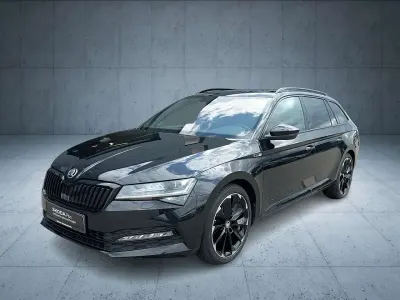 Gebraucht Skoda Superb SportLine 200 PS (147 kW) 2023 Schwarz Kombi