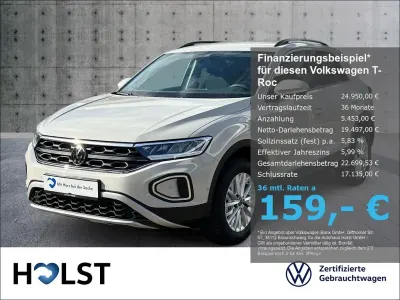 Neu VW T-Roc Life 116 PS (85 kW) 2025 Grau SUV