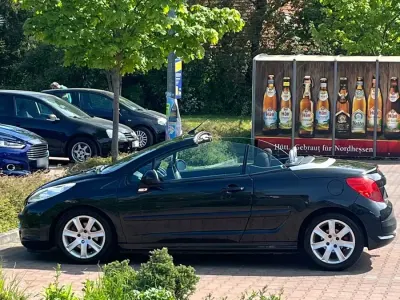 Gebraucht Peugeot 207 CC 120 PS (88 kW) 2009 Schwarz Cabrio