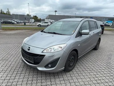 Gebraucht Mazda 5 Kenko 116 PS (85 kW) 2012 Grau Van / Kleinbus