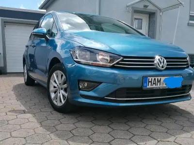 Gebraucht VW Golf Sportsvan LOUNGE 110 PS (80 kW) 2015 Blau Van / Kleinbus