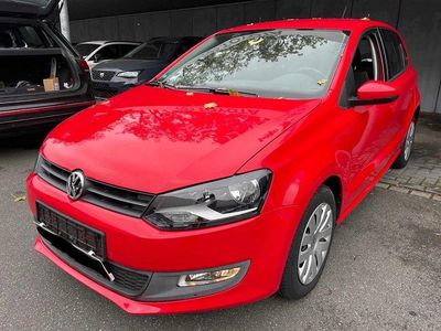 Gebraucht VW Polo Comfortline 69 PS (50 kW) 2009 Rot Kleinwagen