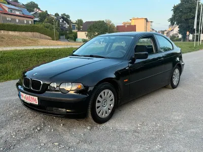 Gebraucht BMW 316 116 PS (85 kW) 2003 Schwarz Coupé