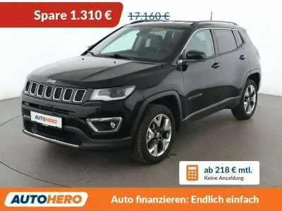 Gebraucht Jeep Compass Limited 170 PS (125 kW) 2018 Diamond black SUV