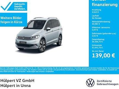 Gebraucht VW Touran Highline 150 PS (110 kW) 2025 Silber Van / Kleinbus