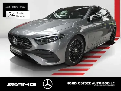 Gebraucht Mercedes A200 AMG 163 PS (119 kW) 2025 Metalliclack mountaingrau Limousine