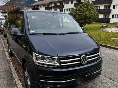 Usata VW T6 Generation Six 204 CV (150 kW) 2016 Blu Furgone