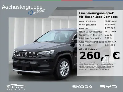 Gebraucht Jeep Compass Altitude 131 PS (96 kW) 2024 Black clear coat SUV