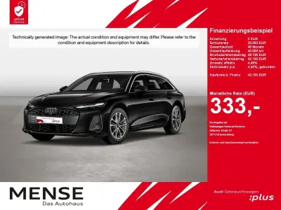 Gebraucht Audi A6 Ambiente 204 PS (150 kW) 2025 Mythosschwarz metallic Kombi