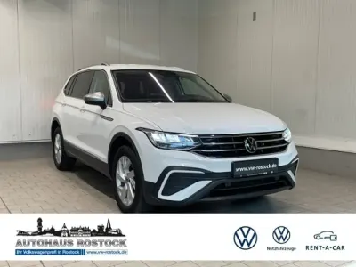 Gebraucht VW Tiguan Allspace Life 150 PS (110 kW) 2023 Weiß SUV