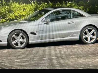 Gebraucht Mercedes SL350 245 PS (180 kW) 2003 Silber Cabrio