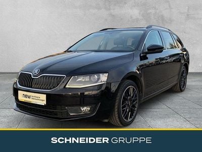 Schwarz Gebraucht 2015 Skoda Octavia Elegance Kombi | 12.980 € (Etwas zu teuer)