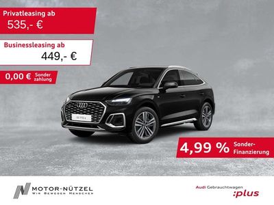 Gebraucht Audi Q5 S-Line 299 PS (219 kW) 2024 Mythosschwarz metallic SUV