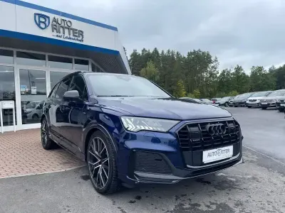 Gebraucht Audi Q7 Competition 286 PS (210 kW) 2023 Navarrablau metallic (metallic) SUV