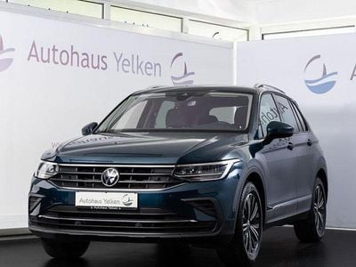 Usata VW Tiguan Active 150 CV (110 kW) 2021 Blu SUV