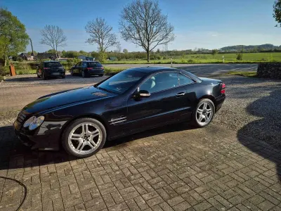 Gebraucht Mercedes SL500 306 PS (225 kW) 2002 Schwarz Cabrio
