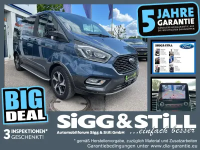 Gebraucht Ford Tourneo Custom Active 185 PS (136 kW) 2022 Chromablau metallic Van