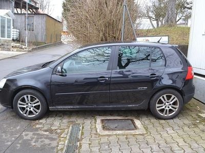 Gebraucht VW Golf V United 102 PS (75 kW) 2008 Schwarz Kleinwagen