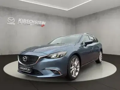 Używany Mazda 6 Exclusive-Line 150 KM (110 kW) 2016 Niebieski Sedan/Limuzyna
