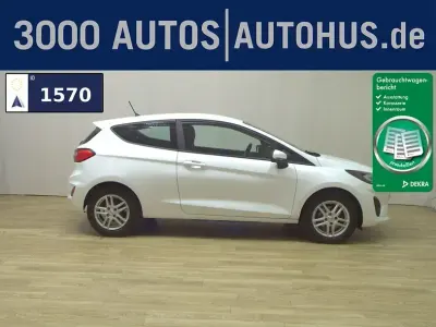 Gebraucht Ford Fiesta Cool & Connect 75 PS (55 kW) 2022 Weiss Kleinwagen