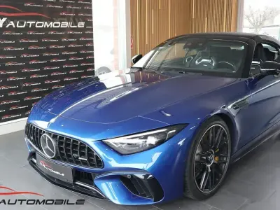 Second-hand Mercedes SL63 AMG AMG 585 CP (430 kW) 2025 Albastru Cabrio