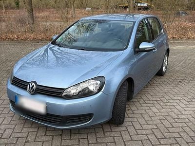 Gebraucht VW Golf VI Comfortline 80 PS (58 kW) 2009 Blau Kleinwagen